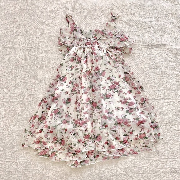 Floral Baby Doll Dress - Picture 1 of 4